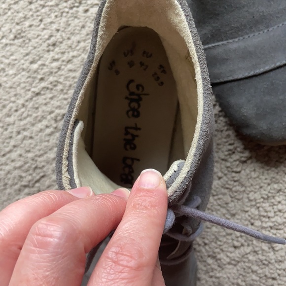 Shoe the Bear boots - grey suede size 10 / 41 - Picture 9 of 10